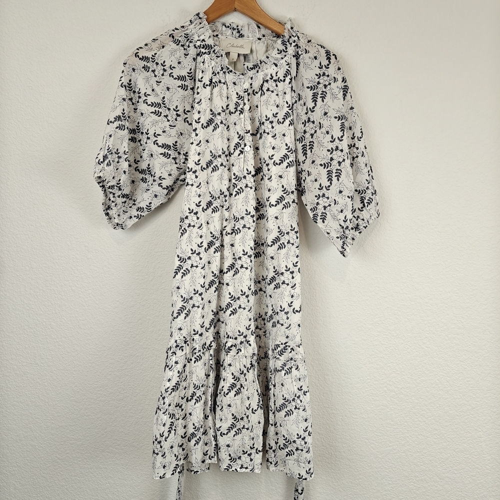 Cleobella NWOT Nevah Floral Puff Sleeve Mini Dress In Killarney Print Sz Small - Picture 16 of 16
